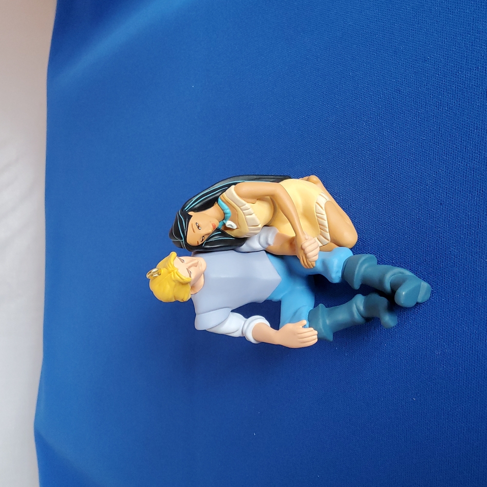 Hallmark Pocahontas and Captain John Smith collectible ornament